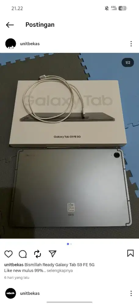 Samsung Tab S9 FE 5G