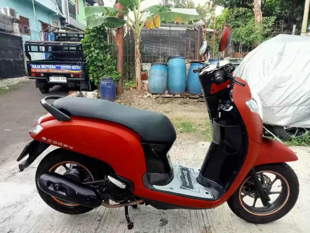 Scoopy 2018 Donat dikcf lenteng bs TT Unit lain