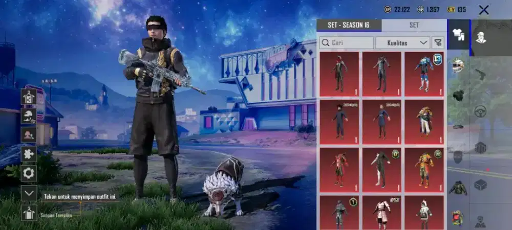 Jual akun  pubg kedua