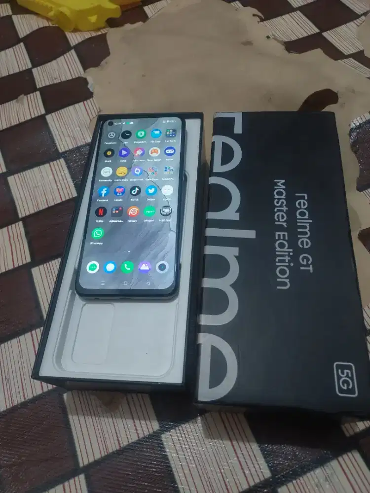 Jual REALME GT MASTER EDITION 5G 8/128 FULLSET
