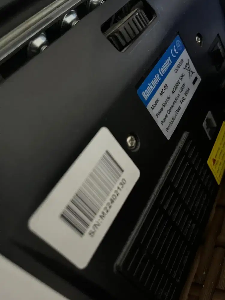 Mesin hitung duit/ uang