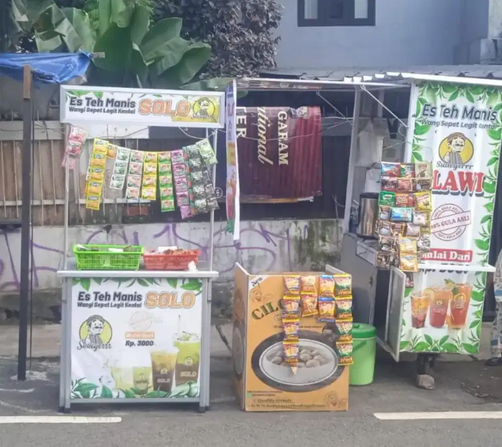 loker jaga es teh Slawi untuk cowo