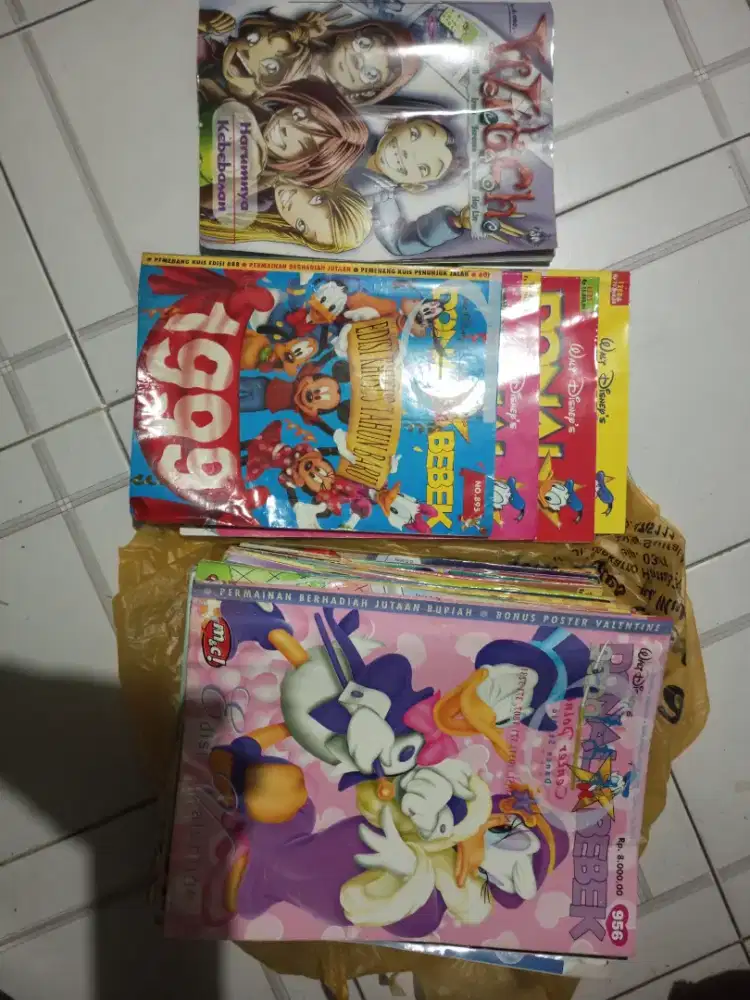 Komi jadul Donal bebek urut seri