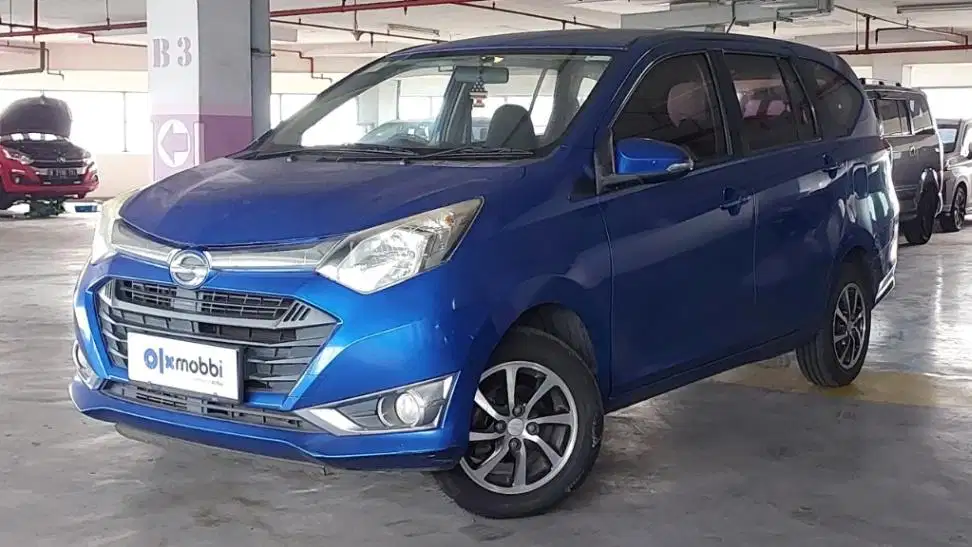 TDP 5,JT, Daihatsu Sigra 1.2 R Bensin-AT Biru 2016