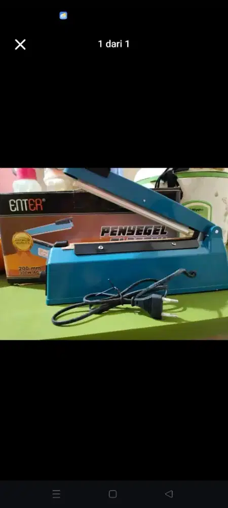 PENYEGEL PLASTIK ENTER 200mm