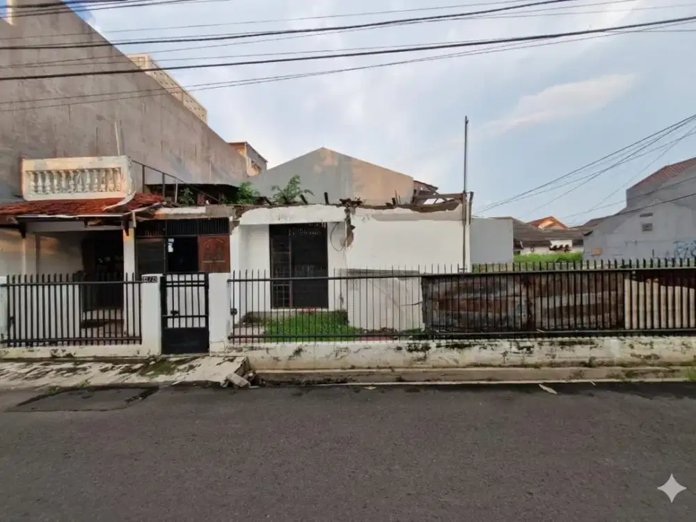 DiJual Tanah Hook di Pondok Bambu Jakarta Timur