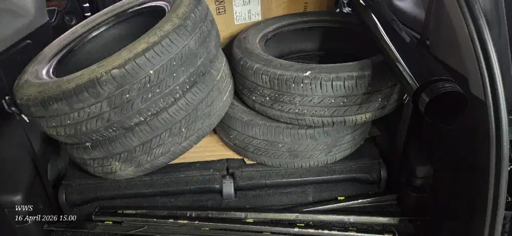 4 pcs Ban Bekas Brio