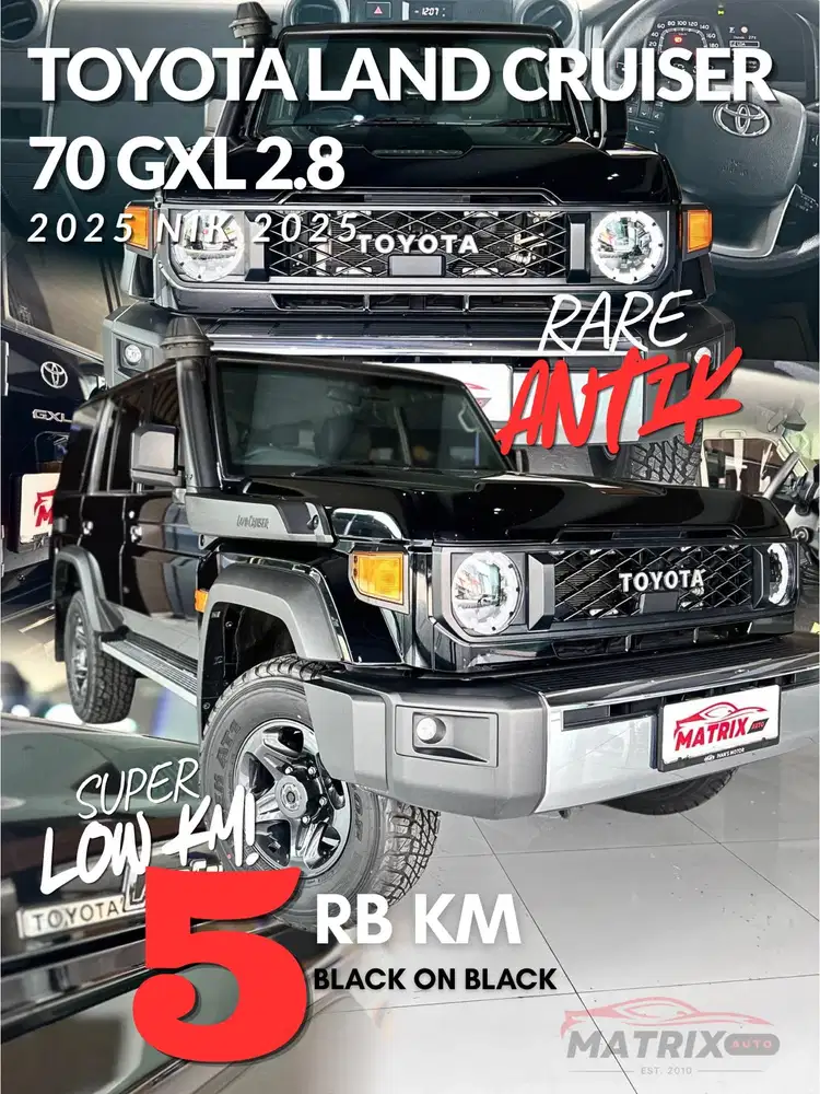 Toyota Land Cruiser 70 Gxl 2.8L nik 2025! landcrusier 70 gxl! Lc70 gxl
