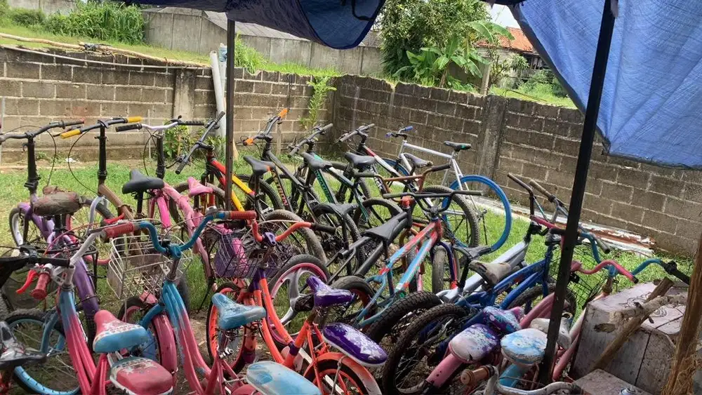 Beli sepeda bekas tak terpakai silahkan tawarin