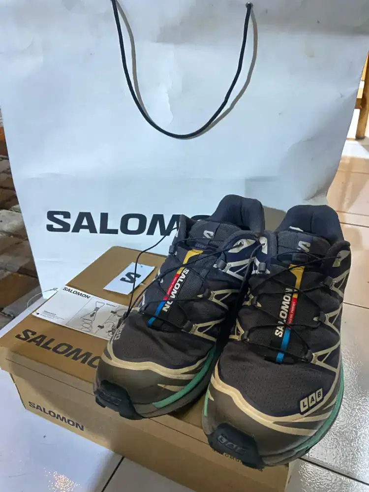 Salomon XT 6 Nine Iron/QuickSilver/Waterfall