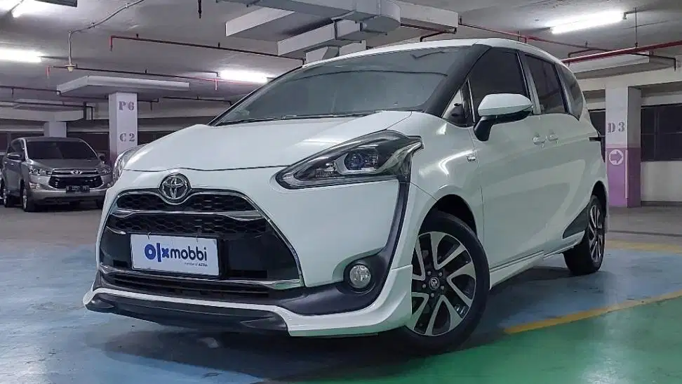 TDP 9,JT, Toyota Sienta 1.5 Q Bensin-AT Putih 2016