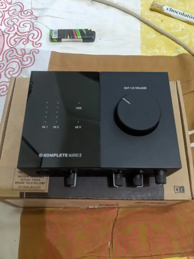 NATIVE INSTRUMENT KOMPLATE AUDIO 2 ( SOUNDCARD/AUDIO INTERFACE)