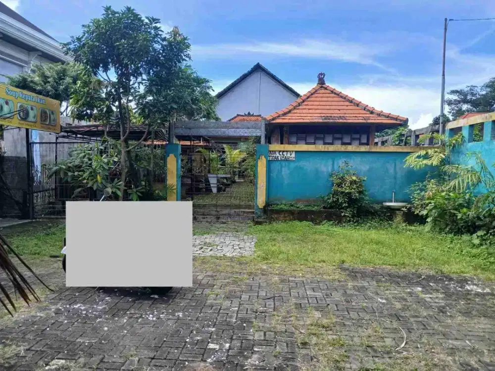 Tanah Renon Barat 322m² Akses 8 Meter, Potensi Tinggi
