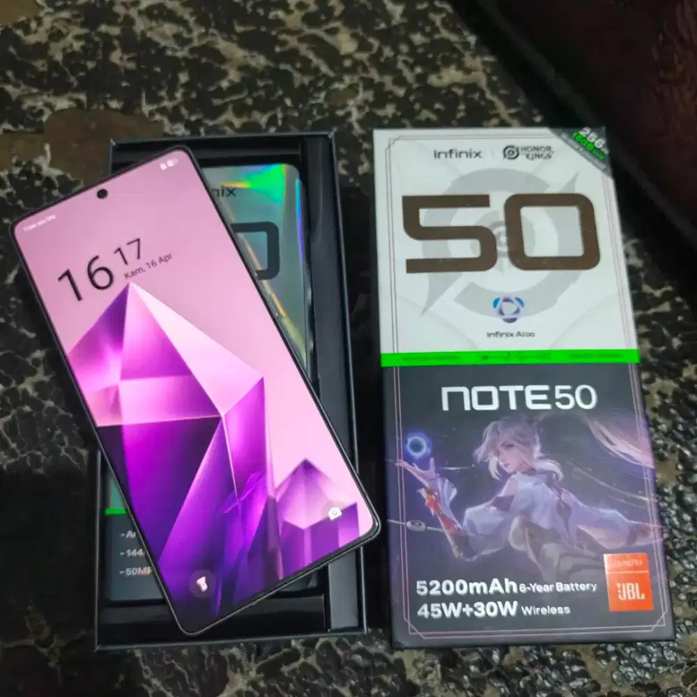 Infinix Note 50 4G 8/256 Fullset
