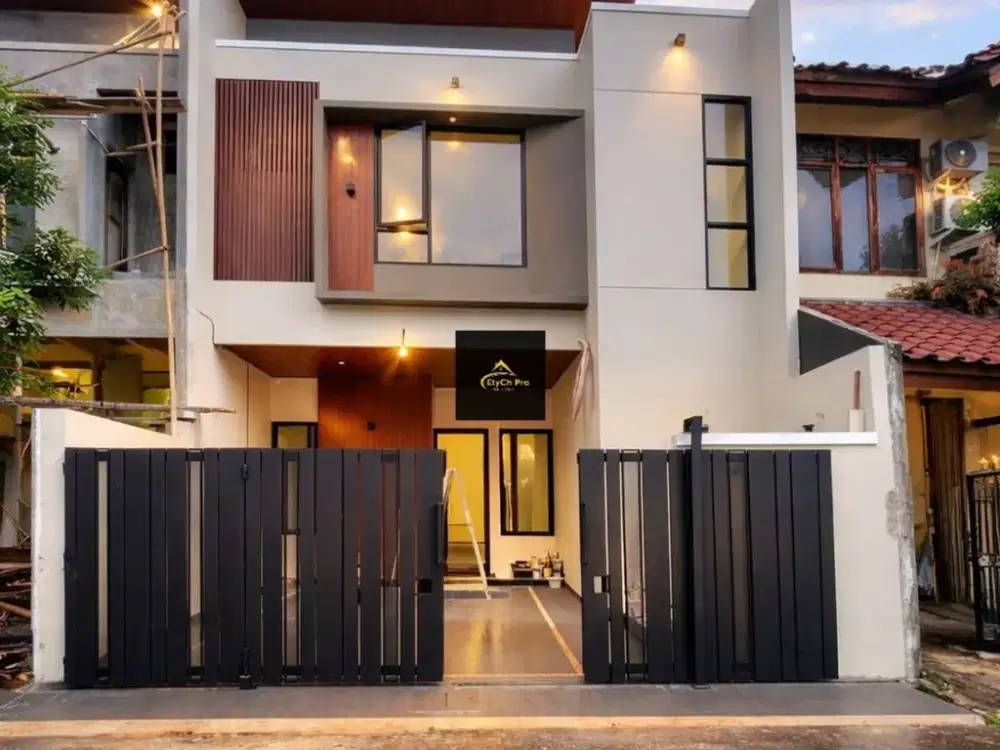 D55.Rumah Baru Dalam Komplek  Lokasi Strategis di Rawamangun Jakarta Timur