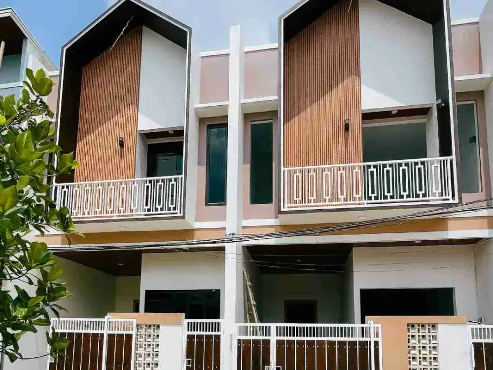 JUAL RUMAH MODERN MINIMALIS 2 lantai design SCANDINAVIAN