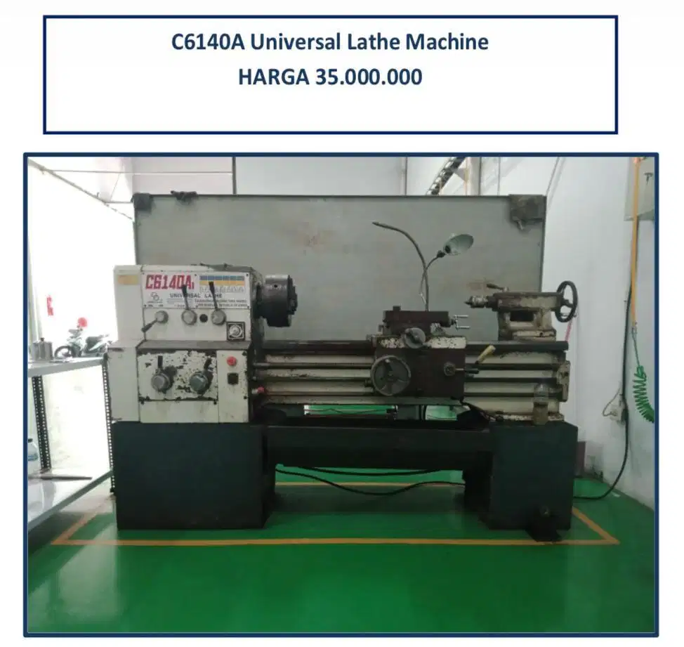 Mesin Bubut Taiwan Merk Universal