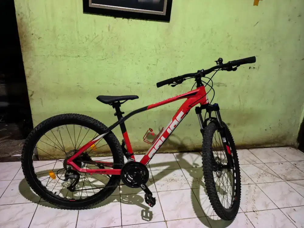 MTB Police California 2.0 Red - Siap Trabas, Pengereman Pake!!