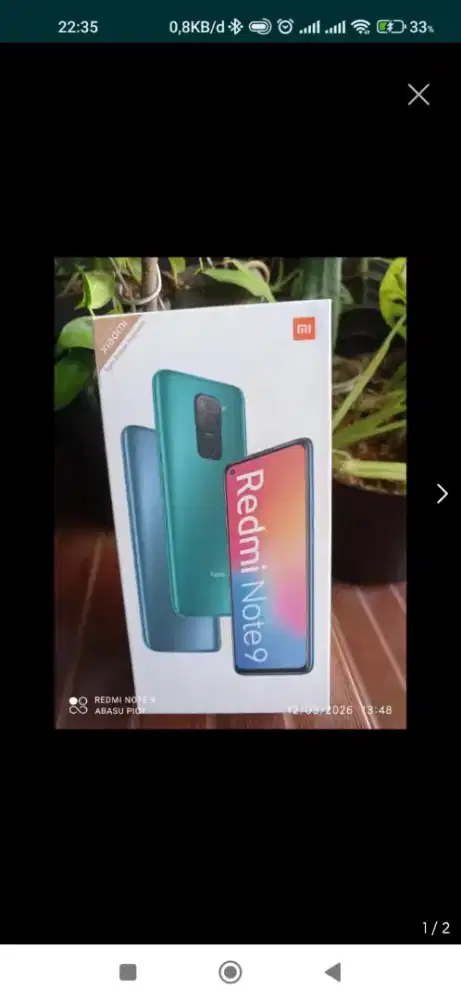 Redmi note 9(4/64 GB)