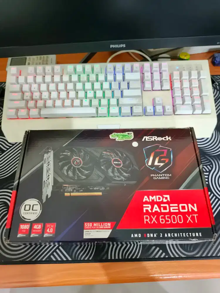 Vga Asrock RX 6500 XT 4gb Gddr6