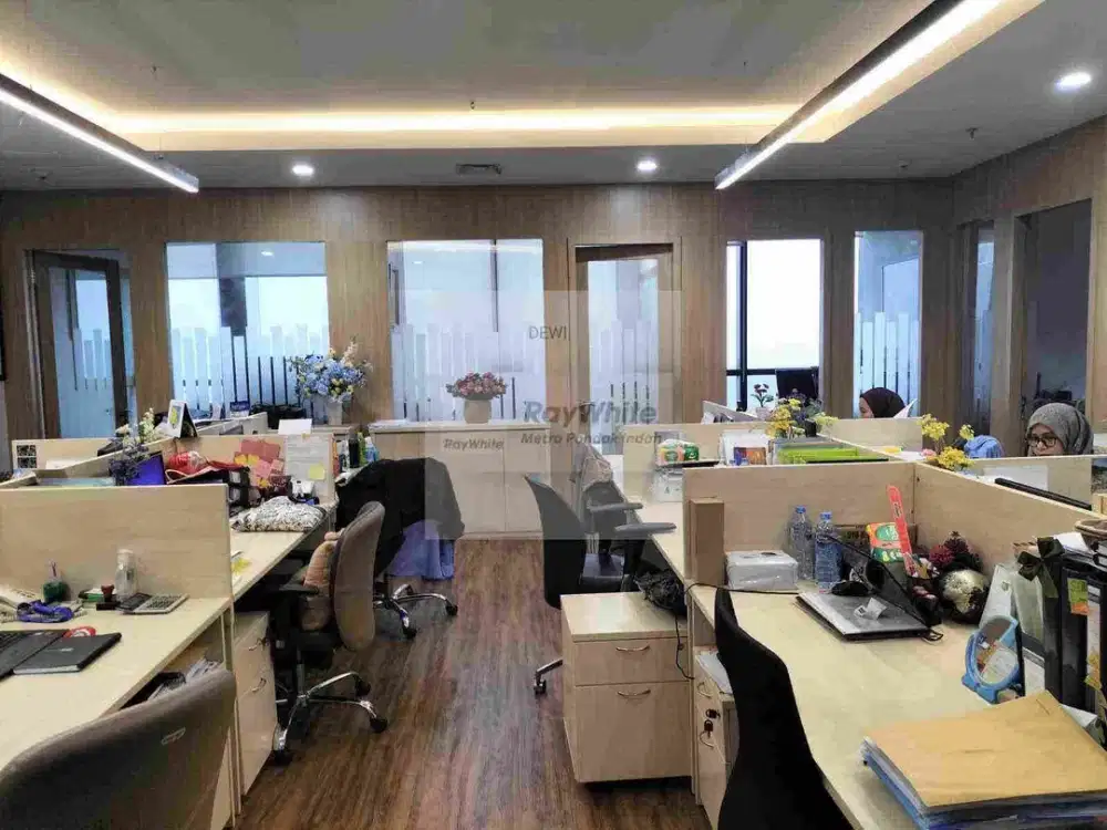 Dijual Prosperity Tower, unit office modern dan mewah dengan pemandangan kota yang spektakuler di kawasan district 8 SCBD