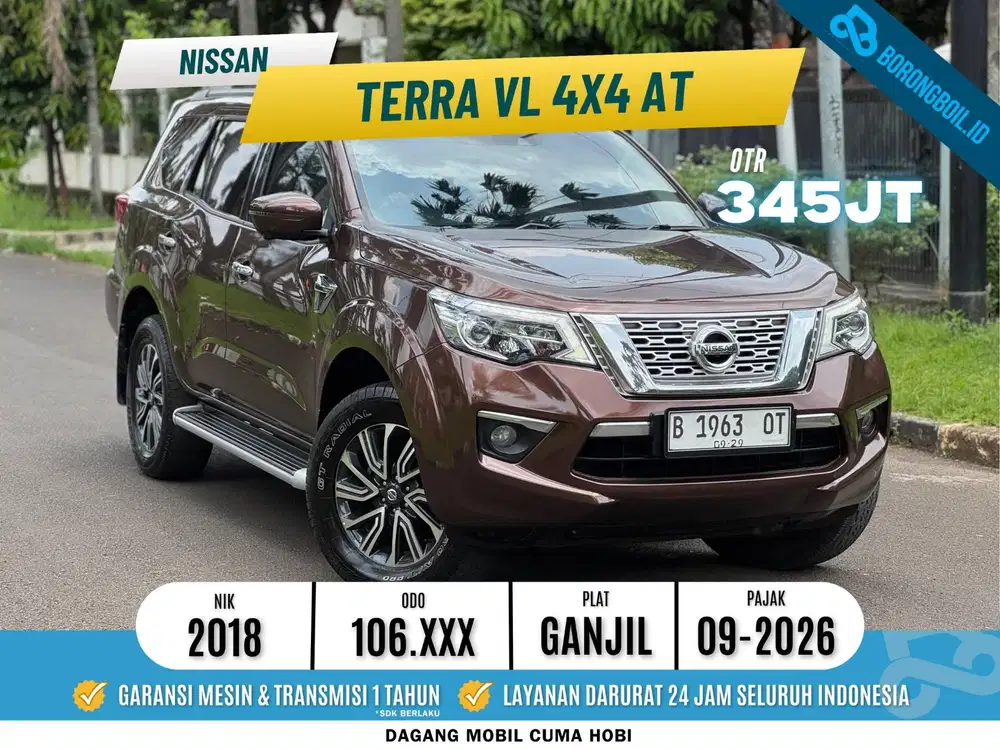 Nissan Terra VL 4x4 at 2018 Earth Brown