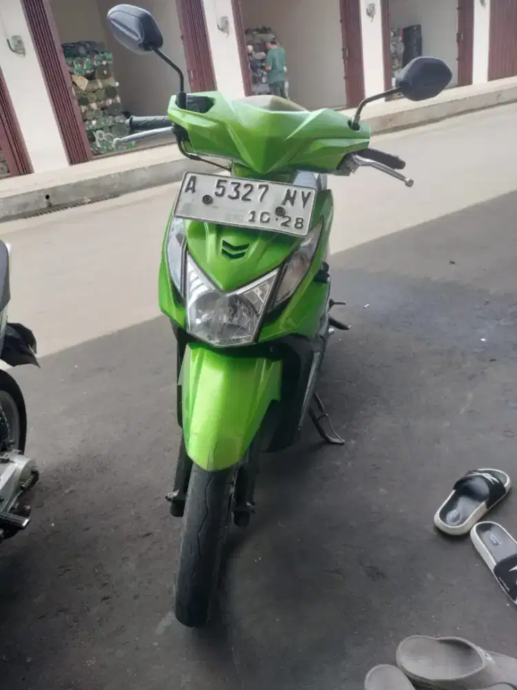 Dijual cepat motor Honda Beat fi 2013 PJK off mesin adem  harga 7 JT