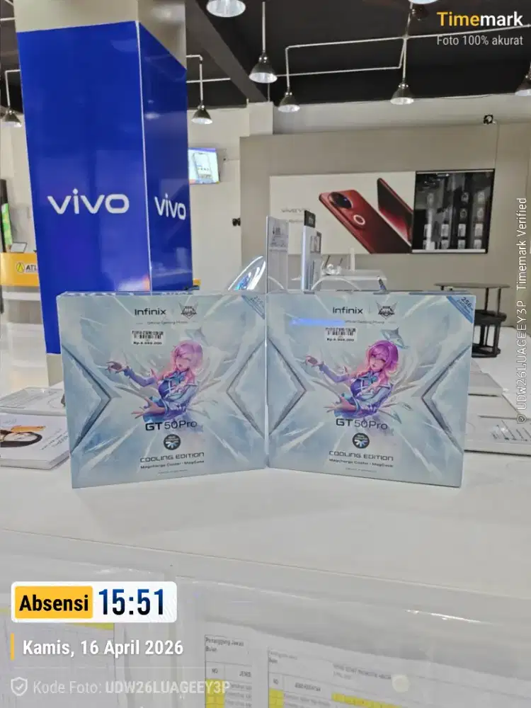 INFINIX GT 50 PRO 12/256GB GARANSI RESMI 1 TAHUN