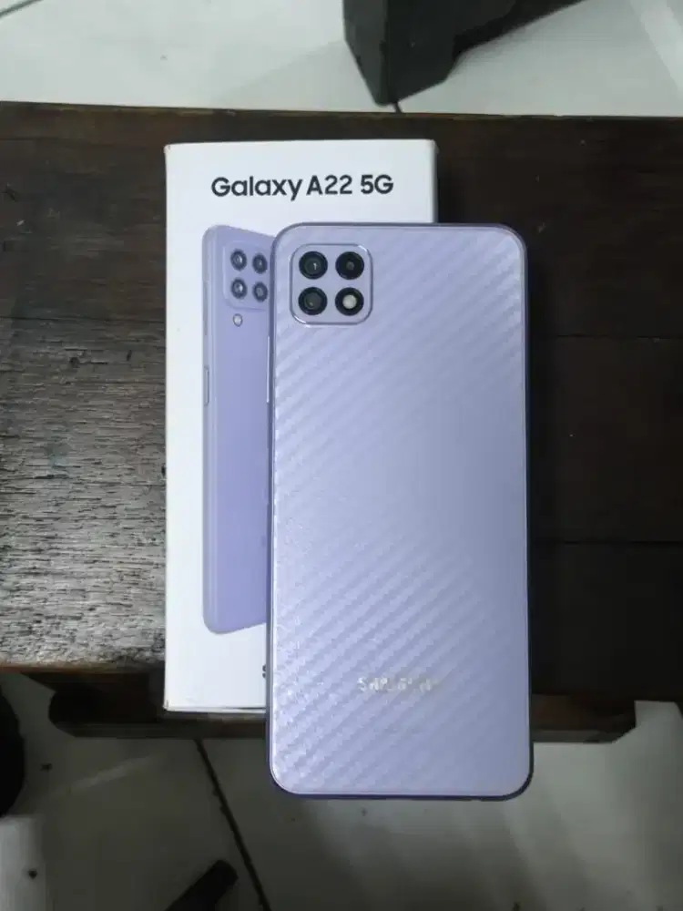 Samsung Galaxy A22 5G fullset 99% Segel pribadi bukan seri A07 A32 A52