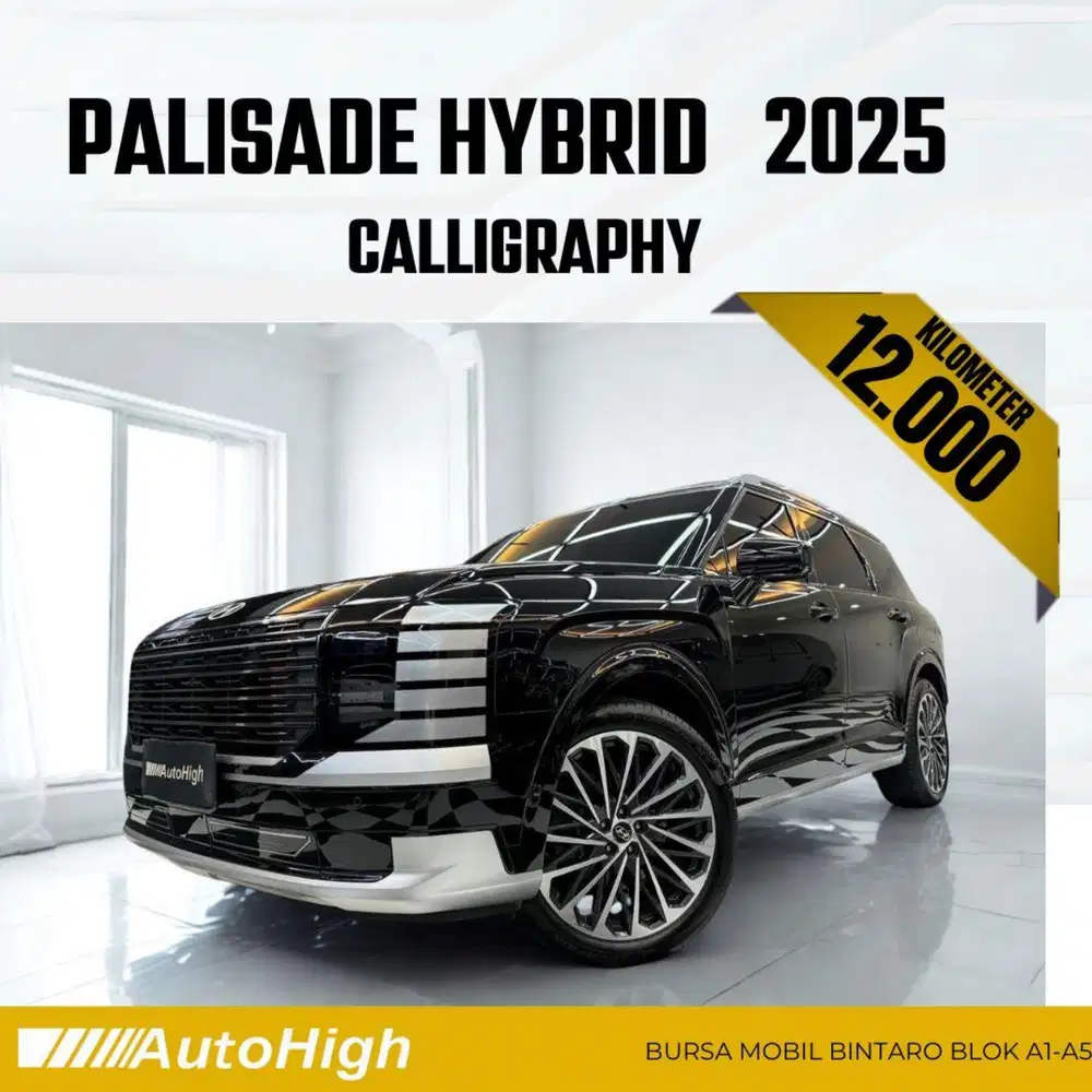 DP10% [Km12.000] Palisade Hybrid Calligraphy 2025 Reg 2026 #AUTOHIGH