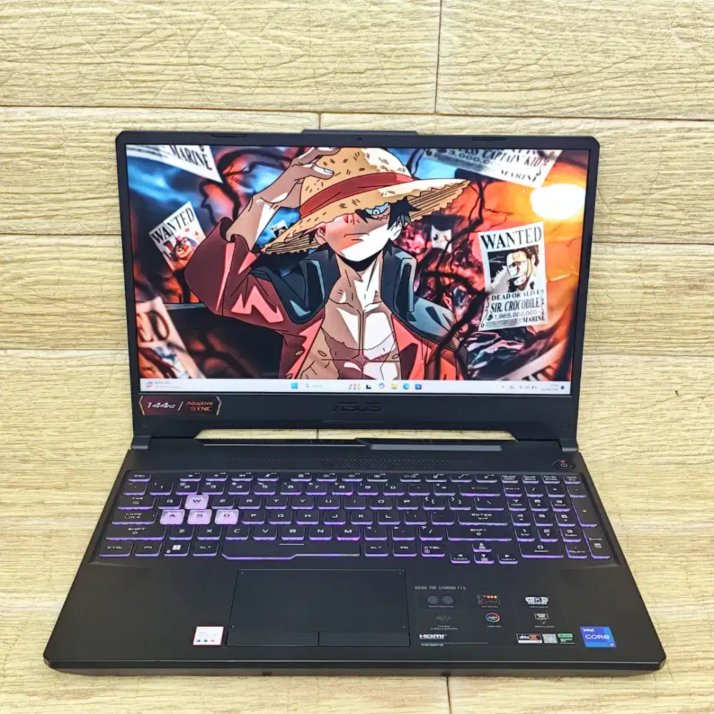 ASUS TUF GM F15 FX506HF Core I7-11800H RAM 8GB 512GB RTX 2050