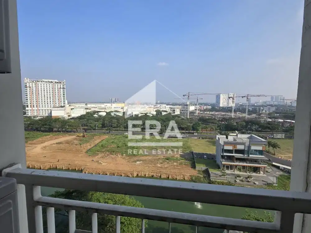 Jual Apartemen Siap Huni Hadap Danau dan Furnish di The Springlake Tower Davallia Summarecon Bekasi