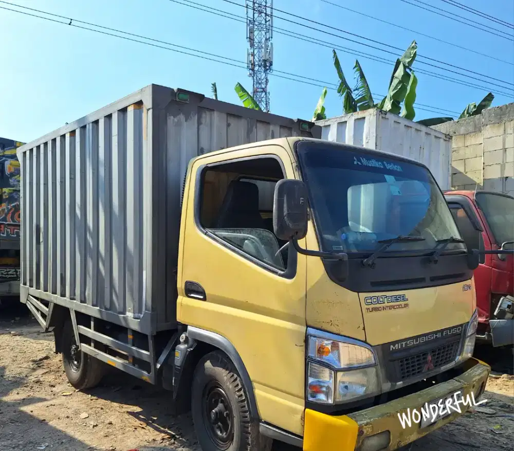 Mitsubishi Colt Diesel 4ban PS110 Box Besi Fulors Tgn1 Turbo Bio Solar