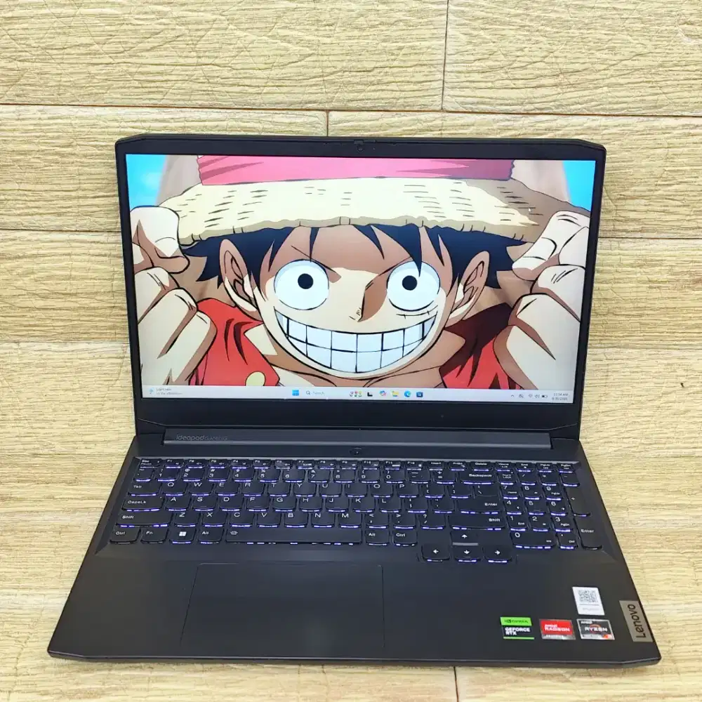 Lenovo IP GM 3 AMD Ryzen 5 5500H RAM 8GB SSD 512GB RTX 2050 FHD