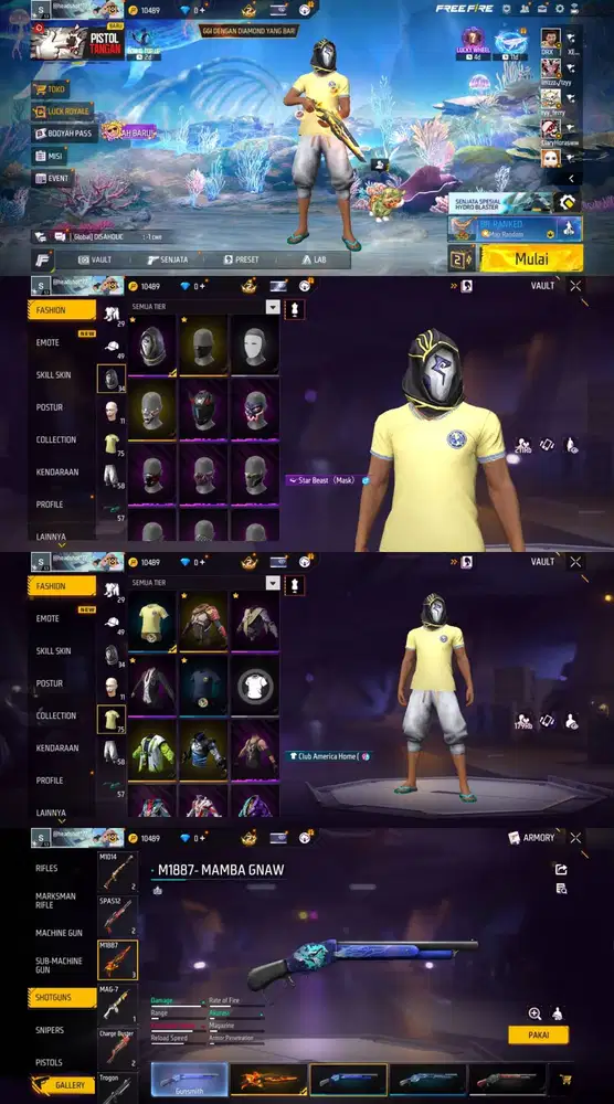 jual akun ff murah di jamin amanah