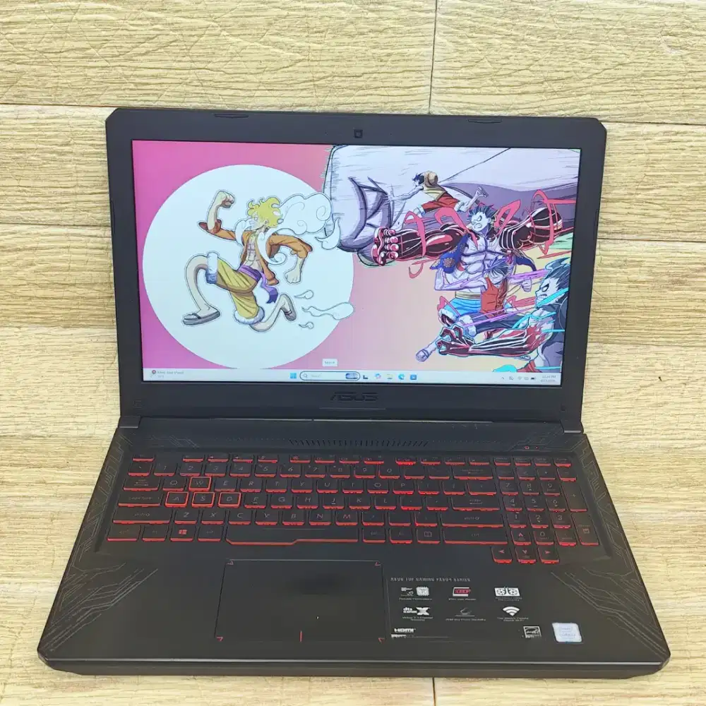 Asus TUF GM FX504GD Core I7-8750H RAM 8GB SSD 512GB GTX 1050