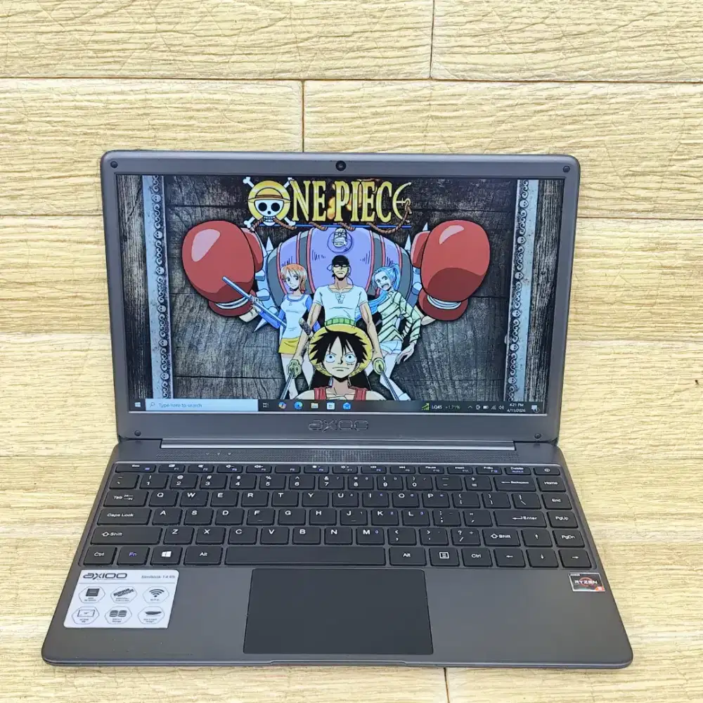 Axioo SlimBook 14 R5 AMD Ryzen 5 3500U Ram 8gb SSD 256GB FHD IPS