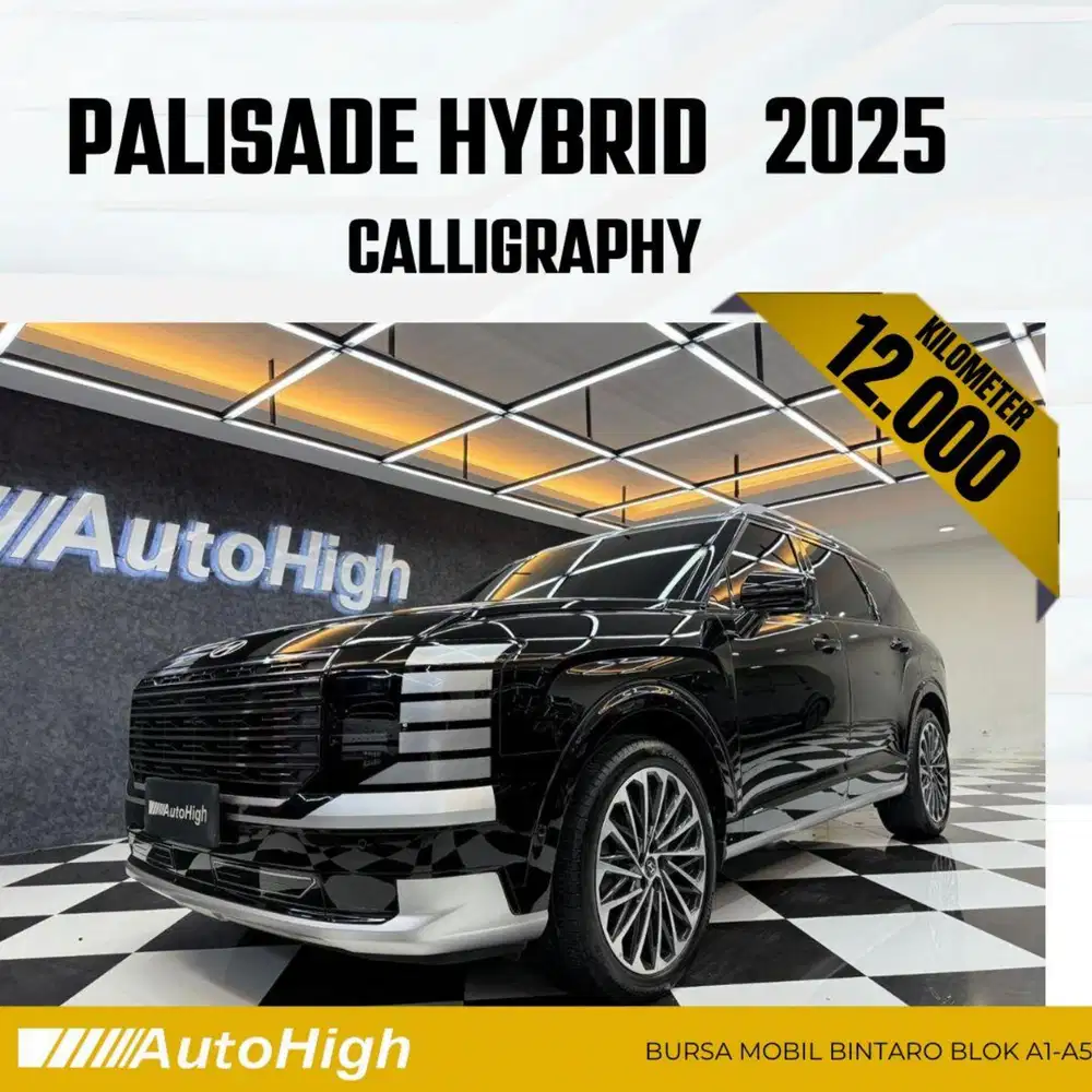 DP10% [Km12.000] Palisade Hybrid Calligraphy 2025 Reg 2026 #AUTOHIGH