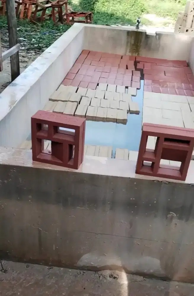 Roster terakota outdoor