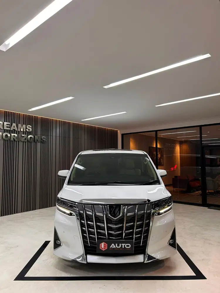 Toyota Alphard 2.5 G TSS ATPM 2021 Putih Nik 2020 Km35rb B10LI
