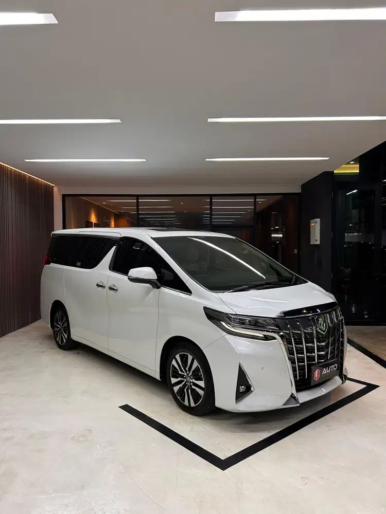 Toyota Alphard 2.5 G TSS ATPM 2021 Putih Nik 2020 Km35rb B10LI