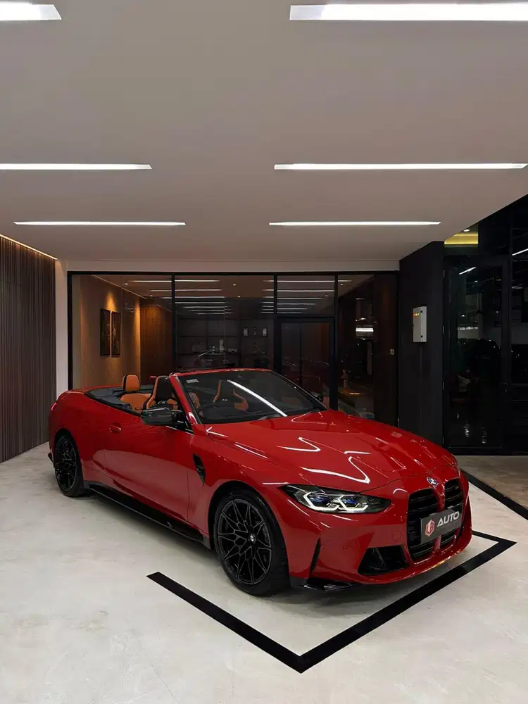 BMW M4 Competition Convertible 2023 Merah Km2rb M4C B4MCC Cabriolet