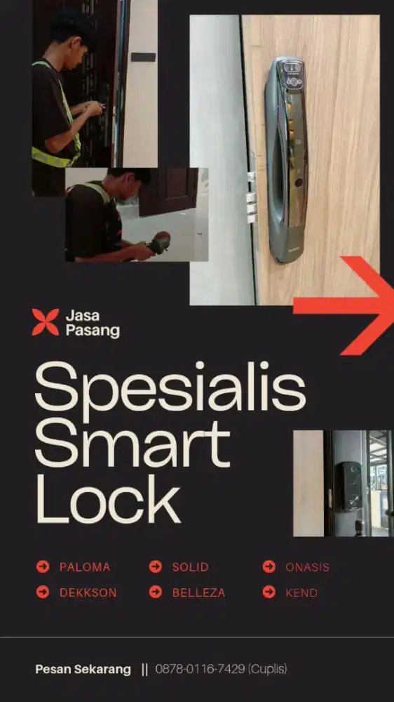 JASA PASANG SMART DOOR LOCK