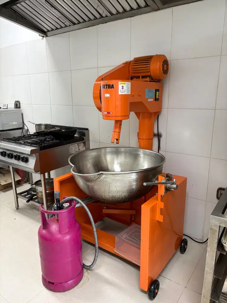 Mesin pengaduk / pemasak dodol, sambal, selai, saus, dll