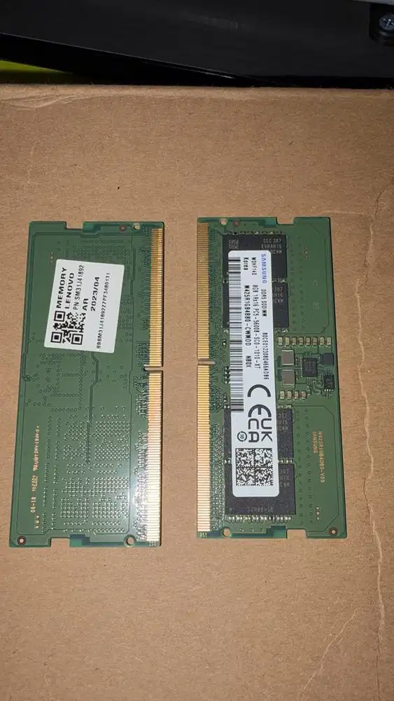RAM DDR5 16GB (8x2GB) 4800MHz SODIMM copotan Lenovo Legion 5 Pro