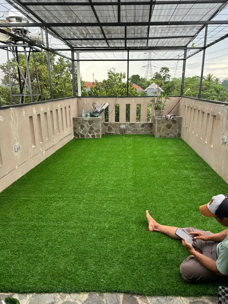 Promo Karpet Rumput Sintetis Untuk Cafe, Rumah Lapangan