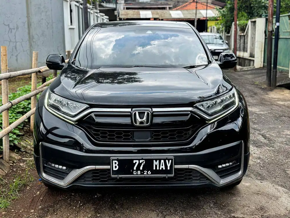 CRV 1.5 Turbo Prestige Cvt 2021 Hitam Km Antik 30rb Unit Terbaik SeOLX
