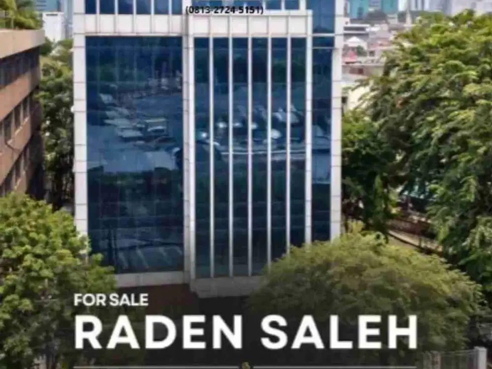 Dijual Gedung New LT 800 mtr,6 Lantai open 119 M nego Menteng Jakarta Pusat