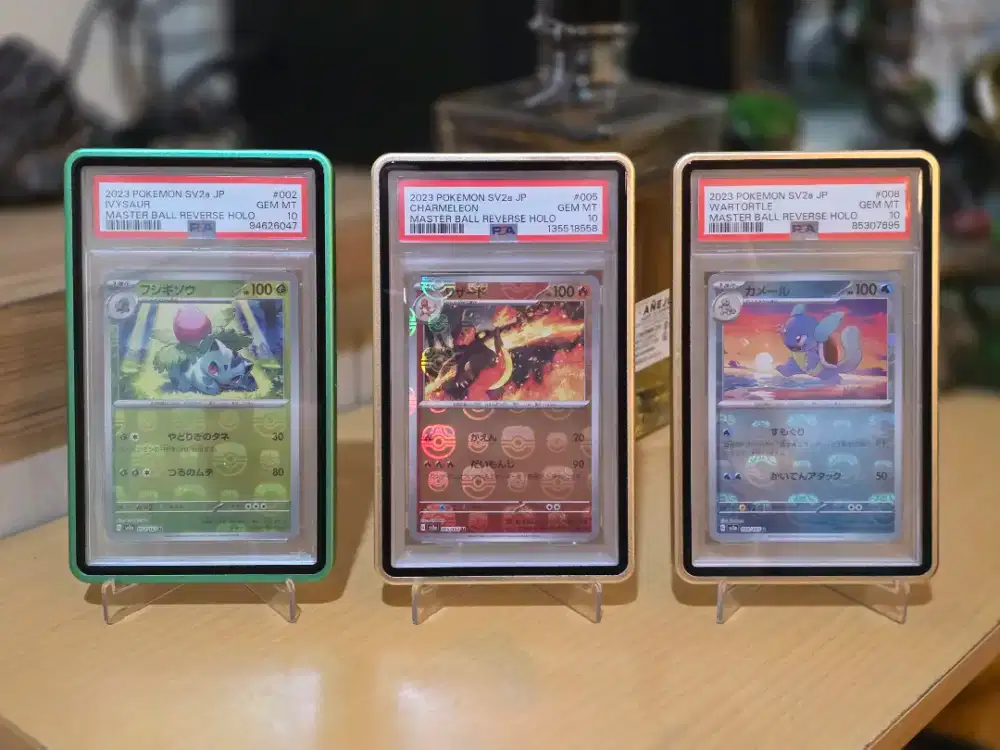 Pokemon Pikachu, Charizard, Umbreon, Eevee PSA 10