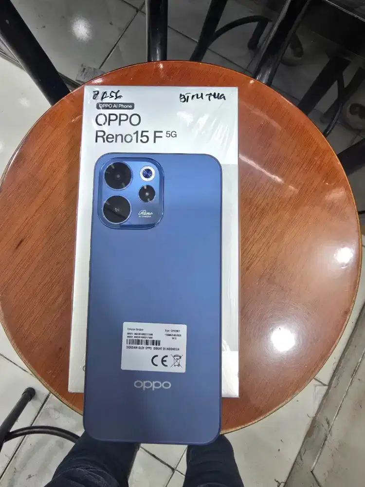 OPPO RENO 15F 5G 8/256 LENGKAP
